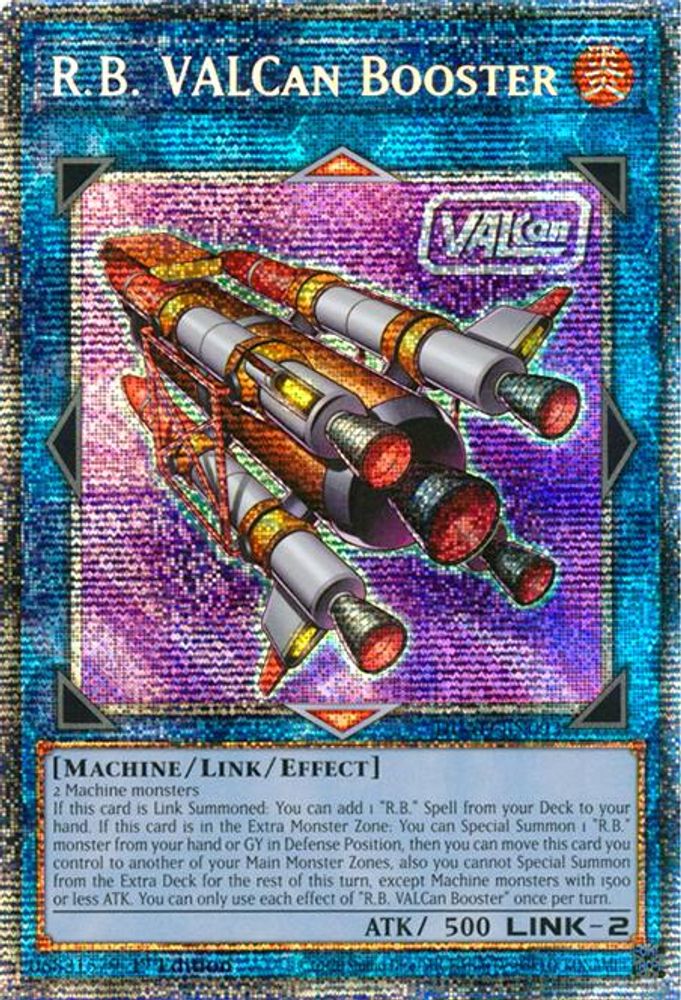 R.B. VALCan Booster (Starlight Rare) (DUAD-EN093) - Starlight Rare