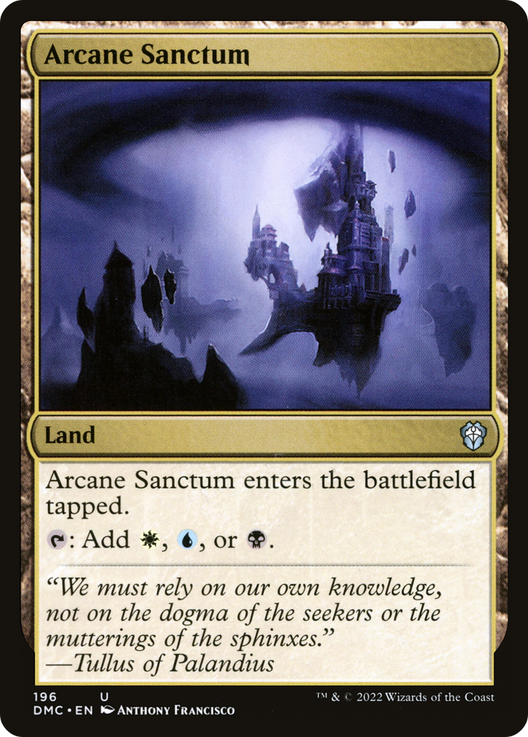 Sanctuaire arcanique [Commandant uni de Dominaria] 