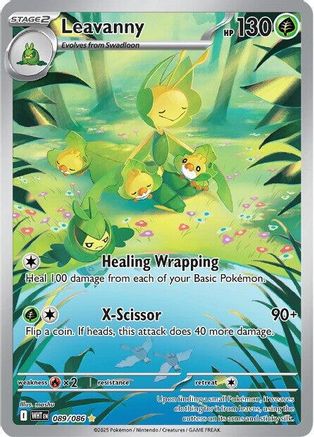 Leavanny 089/086  - Holofoil - Illustration Rare