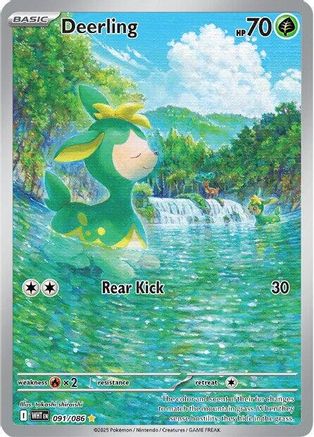 Deerling 091/086  - Holofoil - Illustration Rare