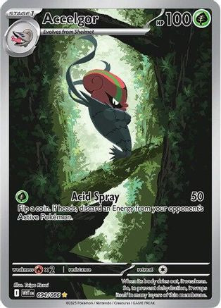 Accelgor 094/086  - Holofoil - Illustration Rare