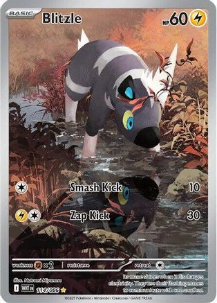 Blitzle 114/086  - Holofoil - Illustration Rare