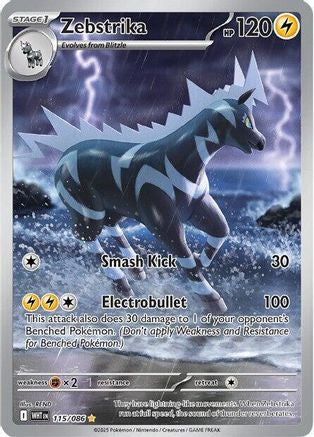 Zebstrika 115/086  - Holofoil - Illustration Rare