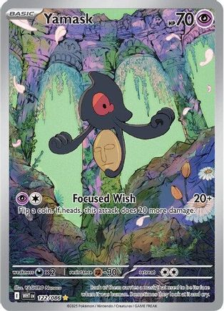 Yamask 122/086  - Holofoil - Illustration Rare