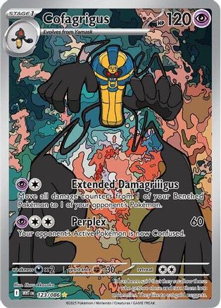Cofagrigus 123/086  - Holofoil - Illustration Rare