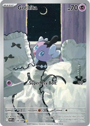 Gothita 124/086  - Holofoil - Illustration Rare
