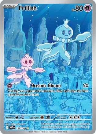 Frillish 126/086  - Holofoil - Illustration Rare