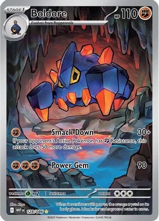 Boldore 128/086  - Holofoil - Illustration Rare
