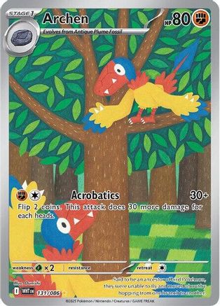 Archen 131/086  - Holofoil - Illustration Rare