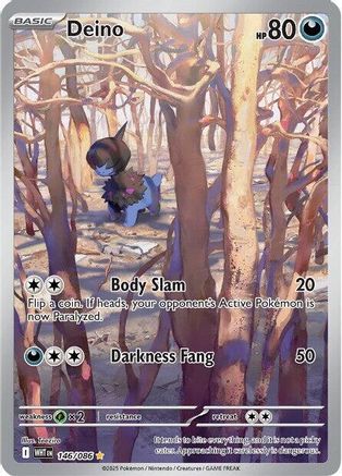 Deino 146/086  - Holofoil - Illustration Rare