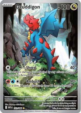 Druddigon 151/086  - Holofoil - Illustration Rare