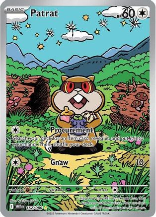 Patrat 152/086  - Holofoil - Illustration Rare