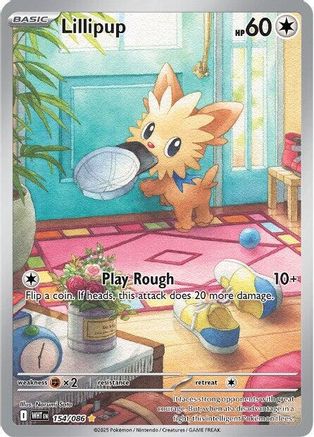 Lillipup 154/086  - Holofoil - Illustration Rare