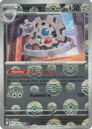 Klinklang (Poke Ball Pattern) 063  - Holofoil - Rare