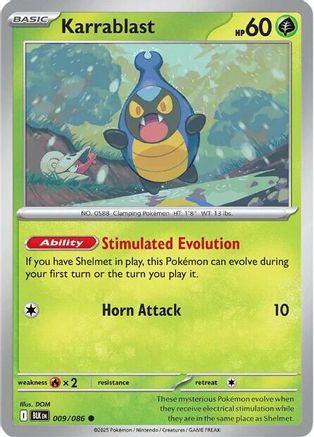 Karrablast 009  - Reverse Holofoil - Common
