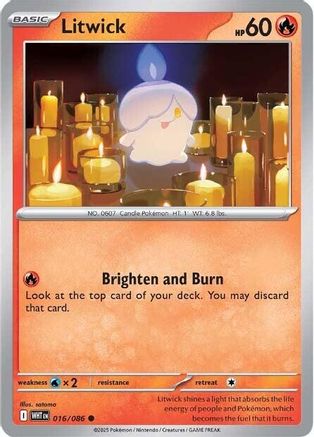 Litwick 016  - Reverse Holofoil - Common