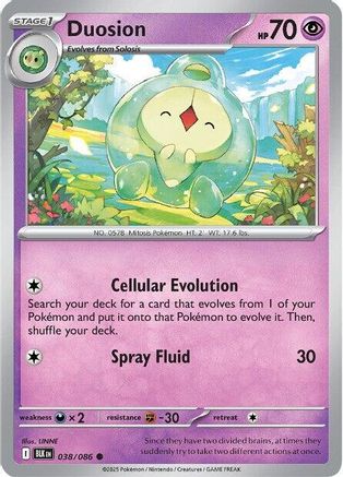 Duosion 038  - Reverse Holofoil - Common
