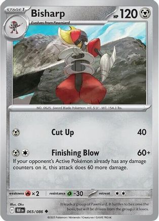 Bisharp 065  - Reverse Holofoil - Uncommon