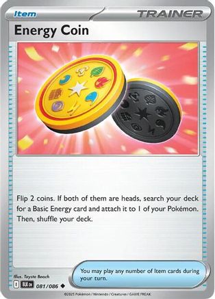 Energy Coin 081  - Reverse Holofoil - Uncommon