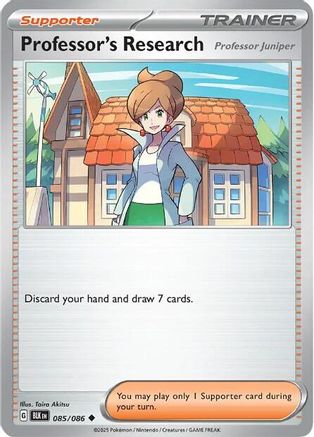 Professor's Research 085  - Reverse Holofoil - Uncommon