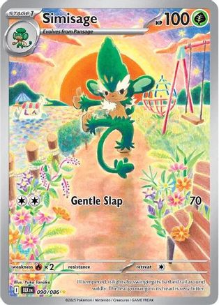 Simisage 090/086  - Holofoil - Illustration Rare