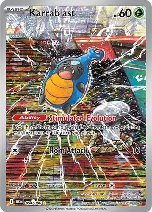 Karrablast 094/086  - Holofoil - Illustration Rare