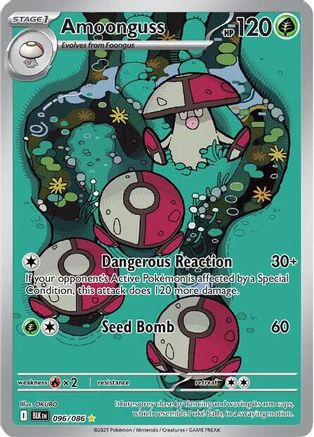 Amoonguss 096/086  - Holofoil - Illustration Rare
