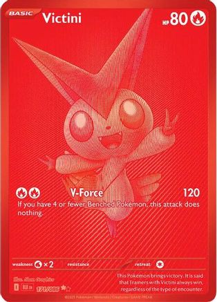 Victini 171/086  - Holofoil - Black White Rare