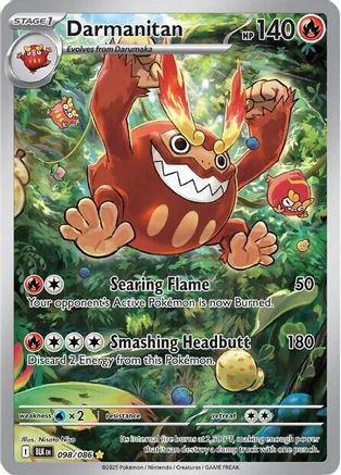 Darmanitan 098/086  - Holofoil - Illustration Rare