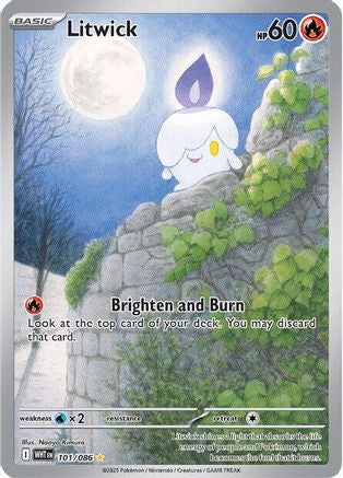 Litwick 101/086  - Holofoil - Illustration Rare