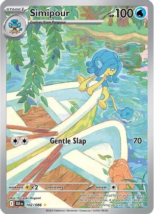 Simipour 102/086  - Holofoil - Illustration Rare