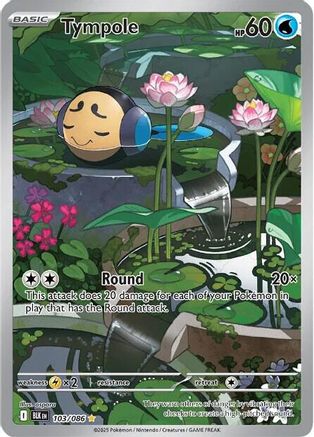 Tympole 103/086  - Holofoil - Illustration Rare