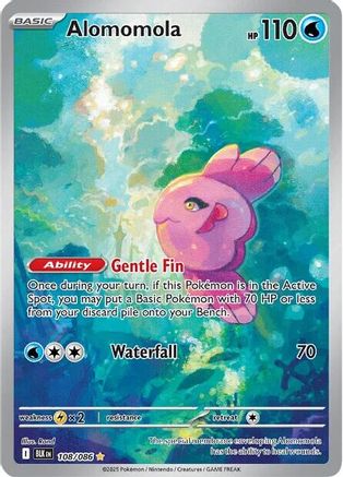 Alomomola 108/086  - Holofoil - Illustration Rare