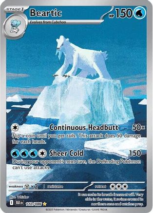 Beartic 110/086  - Holofoil - Illustration Rare