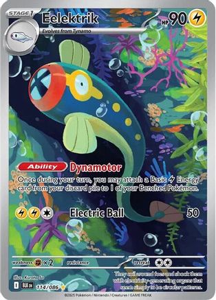 Eelektrik 114/086  - Holofoil - Illustration Rare