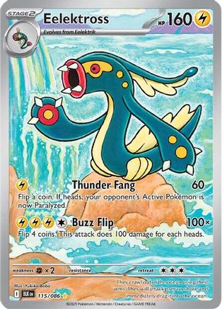 Eelektross 115/086  - Holofoil - Illustration Rare