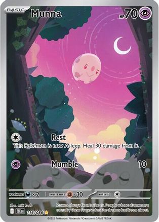 Munna 116/086  - Holofoil - Illustration Rare