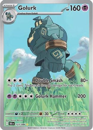 Golurk 123/086  - Holofoil - Illustration Rare