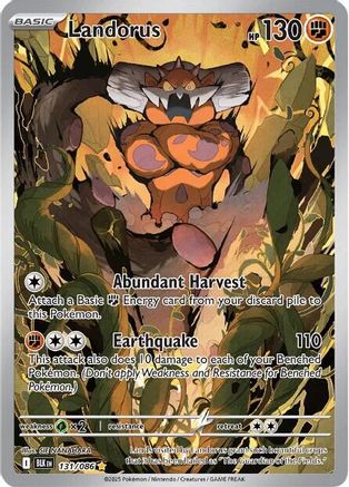 Landorus 131/086  - Holofoil - Illustration Rare