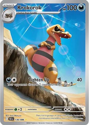 Krokorok 136/086  - Holofoil - Illustration Rare