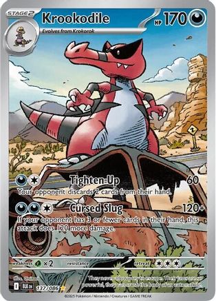 Krookodile 137/086  - Holofoil - Illustration Rare