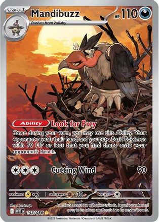 Mandibuzz 145/086  - Holofoil - Illustration Rare