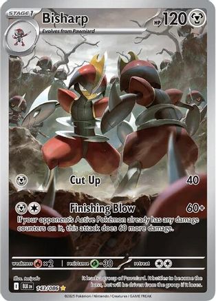 Bisharp 143/086  - Holofoil - Illustration Rare