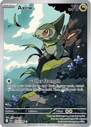 Axew 145/086  - Holofoil - Illustration Rare
