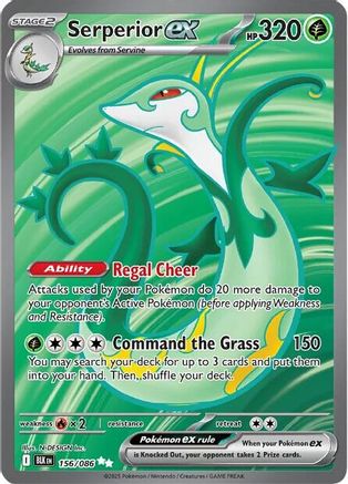 Serperior ex 156/086  - Holofoil - Ultra Rare