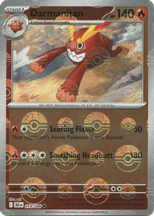 Darmanitan (Poke Ball Pattern) 014  - Holofoil - Uncommon