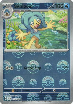 Simipour (Poke Ball Pattern) 018  - Holofoil - Uncommon