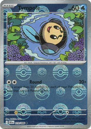Tympole (Poke Ball Pattern) 019  - Holofoil - Common