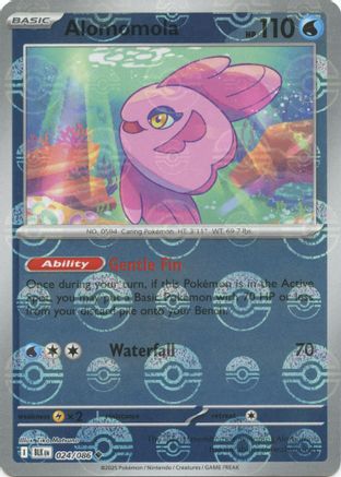 Alomomola (Poke Ball Pattern) 024  - Holofoil - Uncommon