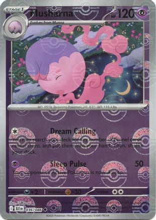Musharna (Poke Ball Pattern) 036  - Holofoil - Uncommon